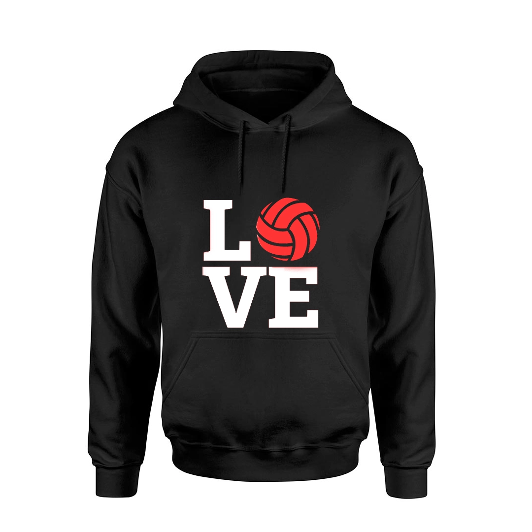 Volleyball Love Hoodie - Image 2
