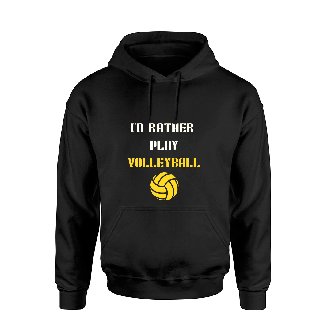 Play Volleyball Hoodie - Image 2