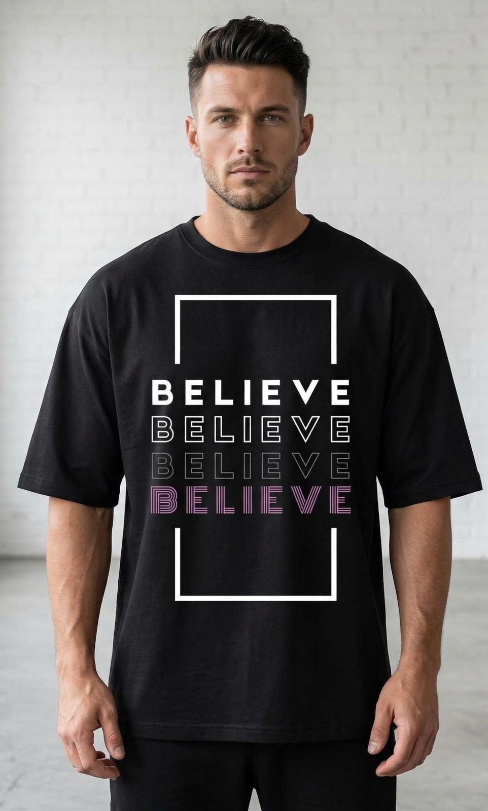 Believe Oversized t-shirt