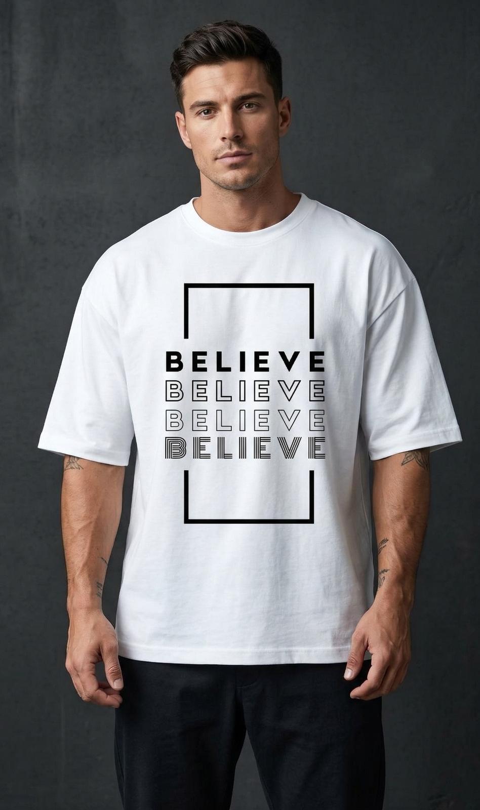 Believe Oversized t-shirt - Image 2