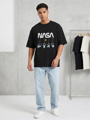 NASA-themed Oversized T-shirt