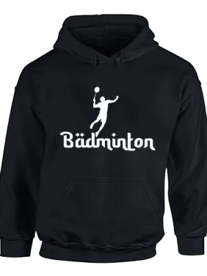 Badminton Cool Icon Hoodie