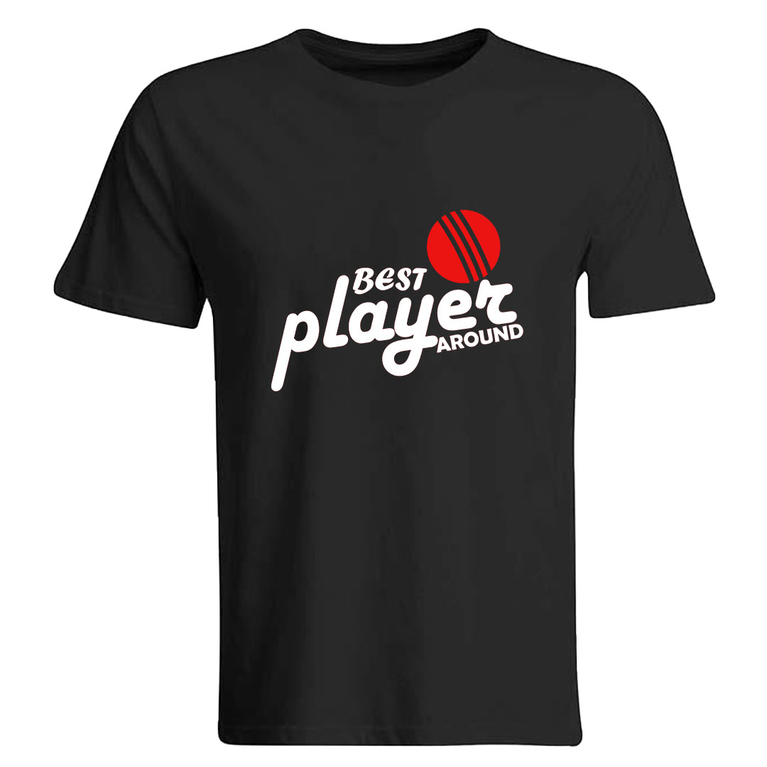 Best Cricketer Around T-shirt - Image 3