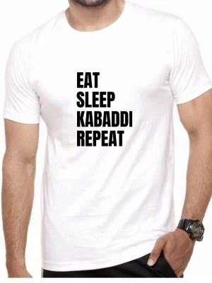 Eat Sleep Kabaddi Passion T-shirt