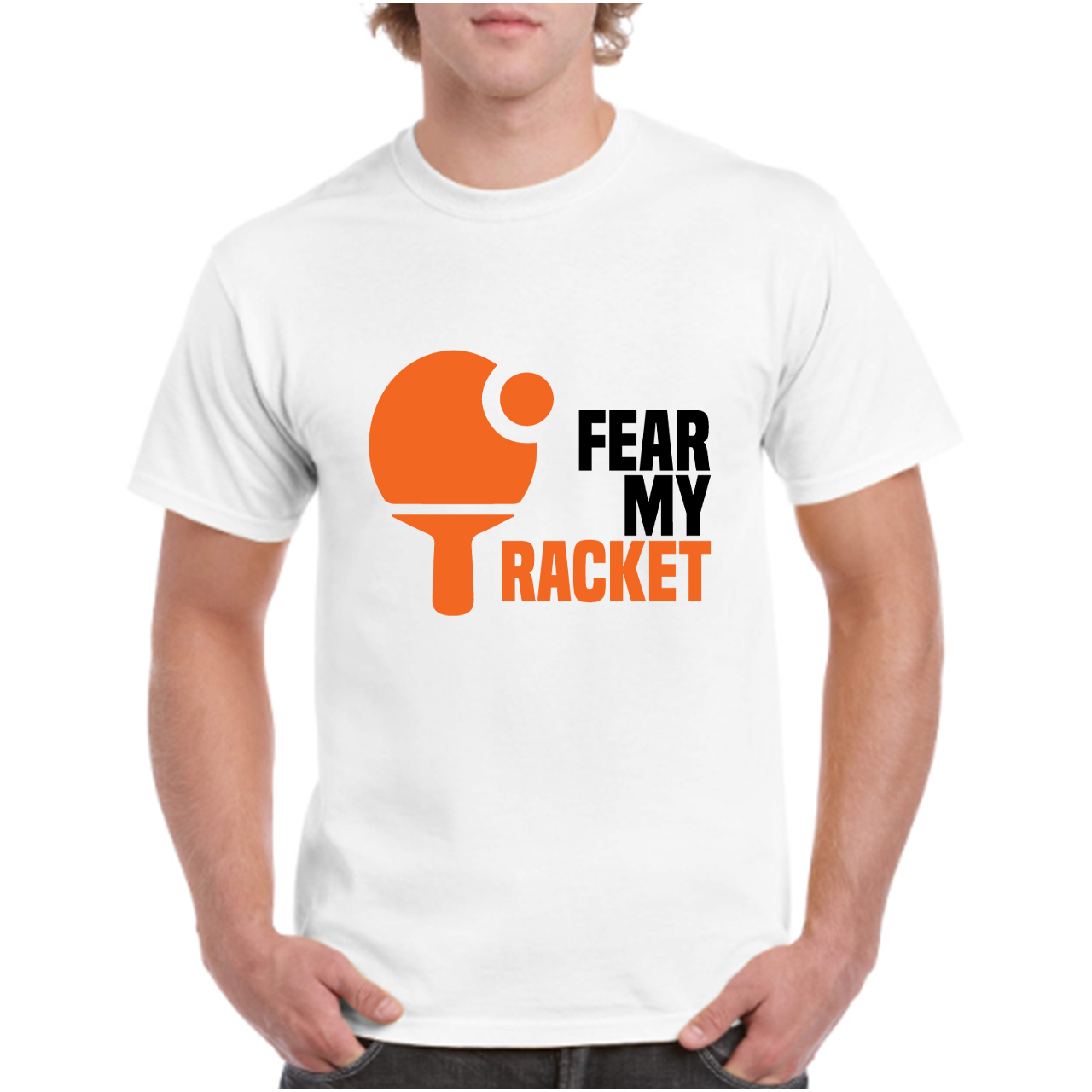 Fear My Racket Tshirt - Image 3