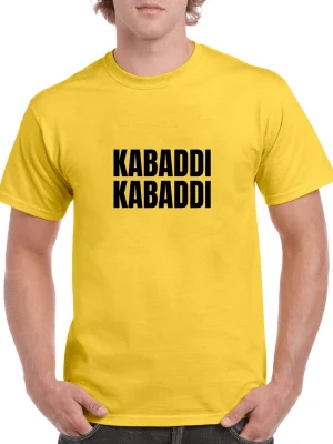 Kabaddi Kabaddi Cotton T-Shirt
