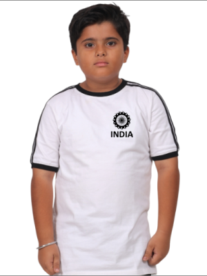 Kids India Off-White Travel Jersey