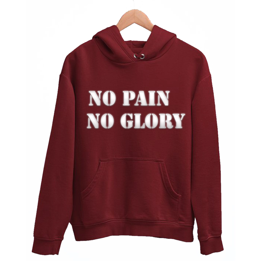 No Pain No Glory Winter Hoodie