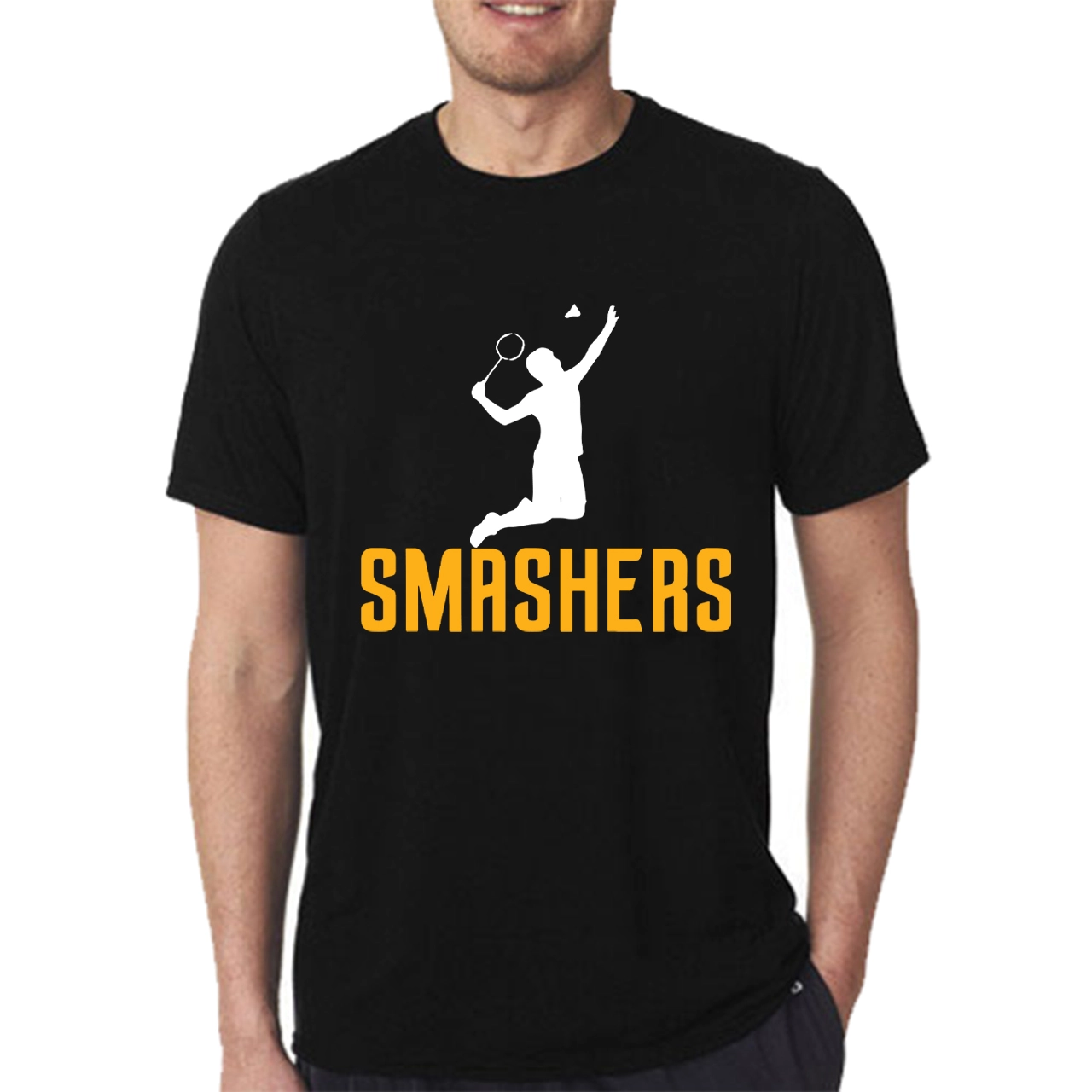 SMASHERS BADMINTON T-Shirt - Image 2